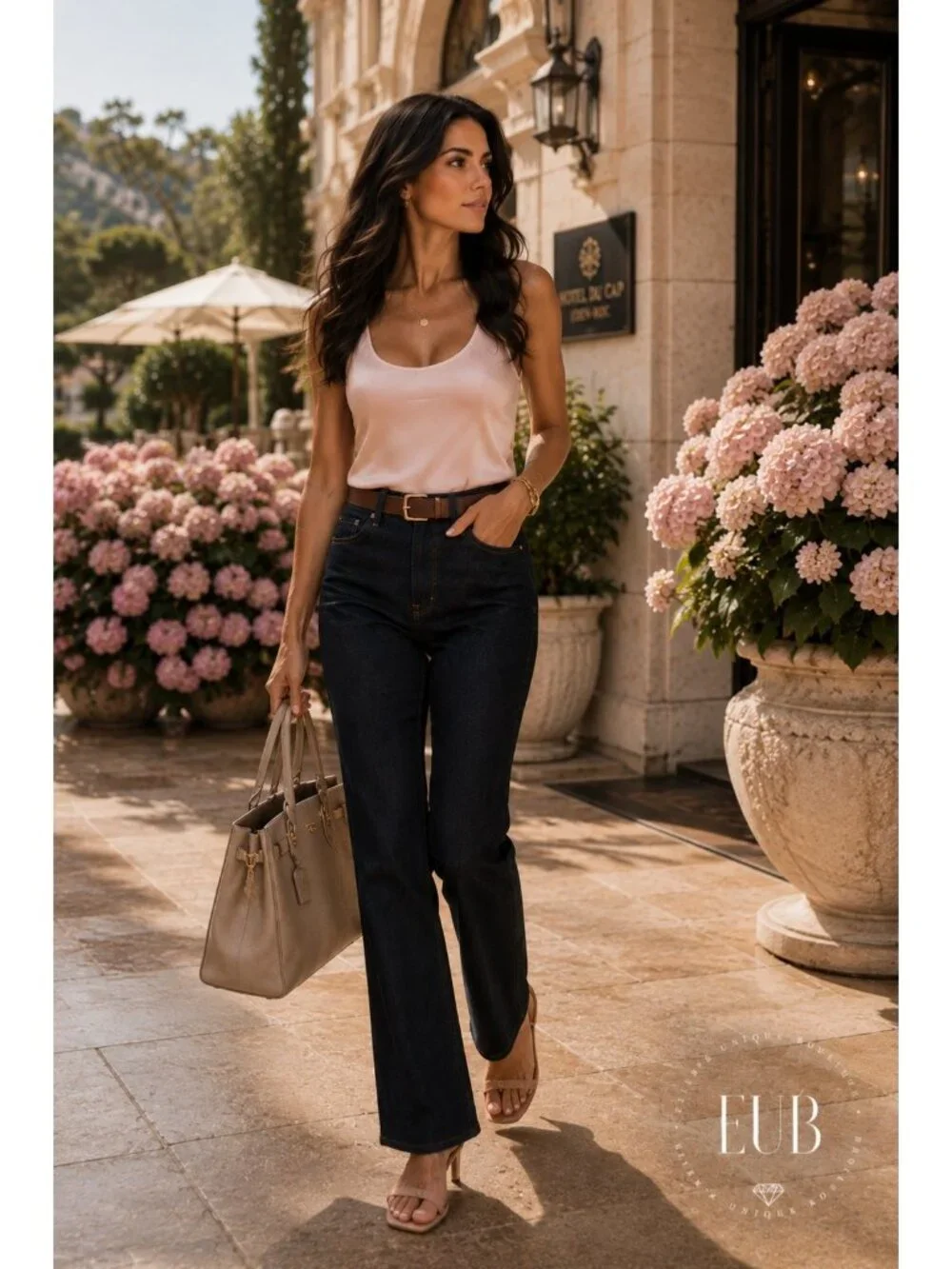 RE/DONE Ollie Slim Straight Crop Dark Indigo Jeans Size 27 New With Tags